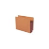 Smead 3 1/2" Exp File Pockets Straight Tab Letter Brown 10/Box 73681