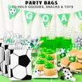 thumbnail image 6 of 24Pcs Soccer Party Favor Bags with Handle, Soccer Goodie Bags for Kids Adults Football Party Supplies，8.3*6.3*3.1, 6 of 6