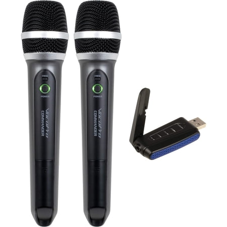 UPC: 0692868132827 | VocoPro Commander-USB-Handheld UHF Wireless Microphone System