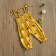 thumbnail image 4 of Combinaison Sans Manches Bébé Fille Imprimé Floral Jaune Ananas 0-6 Mois, 4 of 6