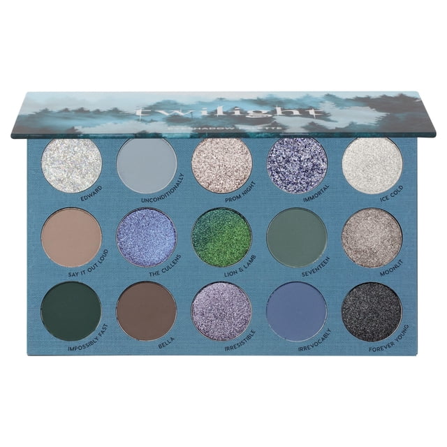 Paleta de maquillaje Colourpop Twilight con 15 tonos, 8,5 ml
