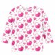 thumbnail image 5 of Blusas y camisas de cuello redondo y manga larga para niños, blusas/camisas de poliéster con estampado de corazones, mangas 3/4 y cuello redondo, elegantes e informales., 5 of 5