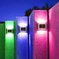 thumbnail image 7 of Solar Outdoor Wall Washing Lamp, Solar Wall Light, Courtyard Decoration Atmosphere Lamp, Villa Garden Waterproof Wall Lamp, Up and Down Luminous Wall Lights, 7 of 7