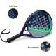 thumbnail image 4 of Raqueta de pádel WLSRW con superficie de fibra de carbono, núcleo de espuma viscoelástica EVA, 4 of 5