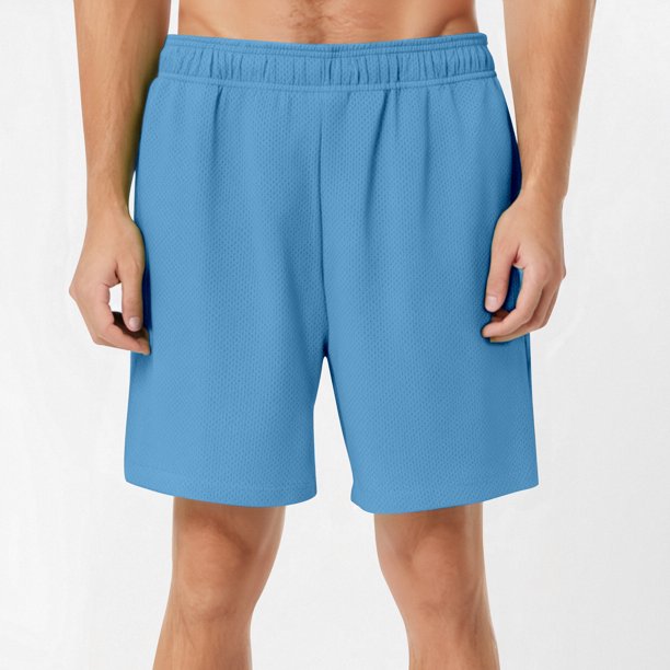 WILLBEST Pantalones Cortos para Hombre, Pantalones de Malla para Hombre, Pantalones Cortos Deportivos de Fitness, Pantalones Cortos de Playa para Hombre, Traje de Baño