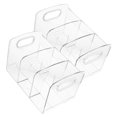 thumbnail image 4 of Transparent PET bookends for Children Reading Strong Durable Material Keeps Books Neat 2 Pcs, 4 of 8