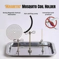 thumbnail image 2 of Hxlamzoo Powerful Magnetic Mosquito Coil Holder (without Bottom Plate) - Compact Safe Design for Indoor & Outdoor Insect Protection, 2 of 9