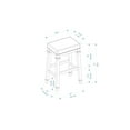 thumbnail image 7 of Linon Kyley Tweed Bar Stool, 31 inch Seat Height, Multiple Colors, 7 of 7