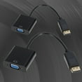 thumbnail image 2 of Accieey Display Port DP Male to VGA Female Adapter Converter Cable for PC Projector TV, 2 of 7