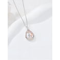 thumbnail image 6 of Dorunmo Daughter Necklace from Dad Father Daughter Necklace 925 Sterling Silver Moonstone Mother's Day Jewelry for Women, 6 of 10