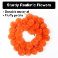 thumbnail image 7 of 20 Pack Marigold Garland | Indian/American Wedding, Diwali, Housewarming Decoration, Faux Marigolds for DIY Backdrops, 7 of 7