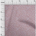 thumbnail image 2 of oneOone Cotton Poplin Twill Dark Rose Brown Fabric Alphabet Fabric For Sewing Printed Craft Fabric By The Yard 56 Inch Wide, 2 of 4