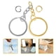 thumbnail image 4 of 50 llaveros metálicos duraderos para manualidades, proyectos de bricolaje y gestión de llaves Accesorios para hacer llaveros, 4 of 7
