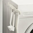 thumbnail image 7 of SEWCHICS 3Pcs Sliding Coat Hook White Abs Space Saving Retractable Smooth For Closet, 7 of 7