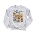 thumbnail image 2 of Tis The Season Fall Sweatshirt for Women, Teens & Youth Pumpkin, Ghost Halloween Sweater Gray Sweatshirt Youth Small, 2 of 5