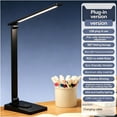 thumbnail image 4 of Aufmer Foldable Alloy Desktop Reading Lamp Plug In Study Illumination Light Multiscene Home Office Dorm Lighting Gadget supply bright light for study work daily use, 4 of 7
