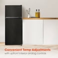 thumbnail image 4 of MAGIC CHEF Mini Refrigerator with Freezer in Black, HMDR45B, 4 of 19