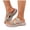 C, variant on Women's Backless Wedge Sandals Comfortable Non Slip Walking Slippers Lightweight Open Toe Platform Beach Sandal Gray Size 6