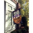 thumbnail image 3 of Carolines Treasures PPP3205CHF Westie Halloween Pumpkin Ride Flag Canvas House Size  Large multicolor, 3 of 4