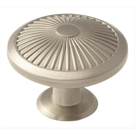 Amerock Cabinet Outlet - (10-Pack) Amerock Crawford 1-3/4 in. (44 mm) Satin Nickel Cabinet Knob BP36616G10