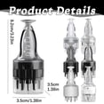 thumbnail image 3 of Scalp Oil Applicator Hair Oil Applicator Hair Serum Applicator Scalp Applicator Bottle Root Comb Scalp Massager Non Spill Precision Hair Care Tool Travel Use Reusable 1PC, 3 of 7