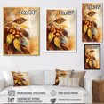 thumbnail image 4 of Designart "Minimalist Harmony Of Coffee Beans" Coffee Canvas Art Print, 4 of 7