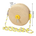 thumbnail image 2 of Jiibva Rattan Bag Summer Straw Beach Bag Woven Wicker Straw Bag Basket Vacation Straw Purse Beach Bags Gifts for Women, 2 of 7