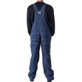 thumbnail image 2 of Big Men's 100% Cotton Rigid Denim Bib Overall, 2 of 2