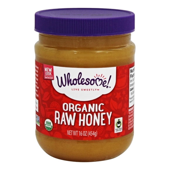 Wholesome! - Organic Raw Honey - 16 oz.