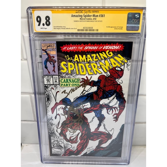 Amazing Spider-Man #361 - CGC 9.8 Comic Book