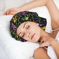 thumbnail image 6 of Naloa Mardi Gras6 Adjustable Hair Bonnet for Sleeping, Hair Wrap Sleep Cap Turban for Women Men, Curly Straight Hair Long Large Braid Unisex, 6 of 6