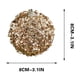 thumbnail image 2 of Adornos para árbol de Navidad de 8 cm - Decoraciones colgantes de espuma de lentejuelas, decoración navideña brillante para árbol festivo, 2 of 7