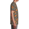 thumbnail image 6 of Wukai Fox And Mushroom Youth Unisex Short Sleeve T-Shirt for Boys, Girls, Teens, and Kids-Medium, 6 of 7