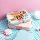 thumbnail image 4 of Leak-proof Lunch Box with 6 Compartments, Children's Motif, Blue, 4 of 4