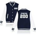 thumbnail image 2 of Chad Powers Number 200 Merch Baseball Jacket – Unisex Graphic Long Sleeve Varsity Style Coat, Casual Streetwear for Series Fans, 2 of 5