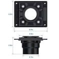 thumbnail image 4 of SereneDrains Shower Floor 2 Inch Drain Flange Base Square PVC Rough In CPE for Square and Linear Drains Installation Adapter, 4 of 6