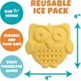 thumbnail image 4 of Bentology Kids Lunch Tote Set - Owl - w Reusable Hard Ice Pack & Double-Insulated Food Jar for Drinks or Soups - Hot or Cold Food for Hours - Perfect Lunch Box Kit for Boys & Girls, 4 of 6