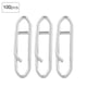 thumbnail image 1 of Broches de bloqueo de pesca, 100 piezas de acero inoxidable, broches de bloqueo de pesca, broches de seguridad para pesca, calidad en la que puede confiar, 1 of 9