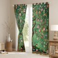 thumbnail image 3 of Manfei Cute Flowers Curtains Pack of 2 (42x84 Each),Wild Birds Curtains Blackout,Natural Botanical Tree Bedroom Curtains For Girls Kids,Super Cozy Room Decor, 3 of 6