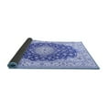thumbnail image 2 of Ahgly Company Indoor Square Persian Blue Traditional Area Rugs, 3' Square, 2 of 4