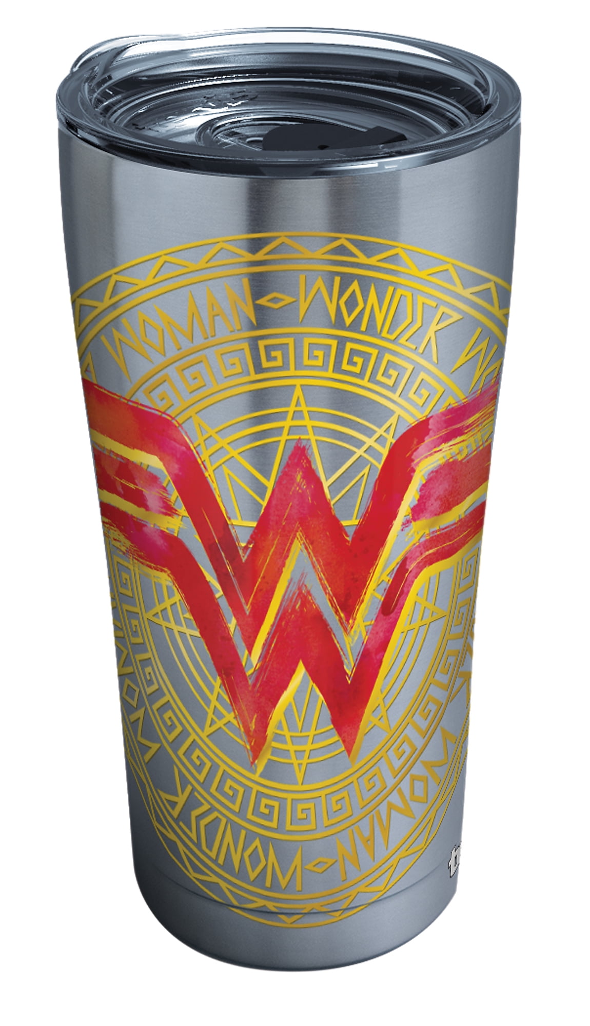Wonder Woman Insulated Tumbler with Wrap and Red Lid Tervis DC Comics 24oz C 
