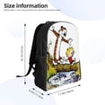 thumbnail image 4 of Calvin And Hobbes Backpacks Lightweight Bookbags Casual Daypack For Travel Work Hiking, 4 of 8