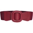 thumbnail image 1 of Shiyou - Ceinture Simple à Boucle Épingle Ronde pour Femmes Corset Extensible Élastique Grand Boho pour Robe Ceinture, 1 of 4