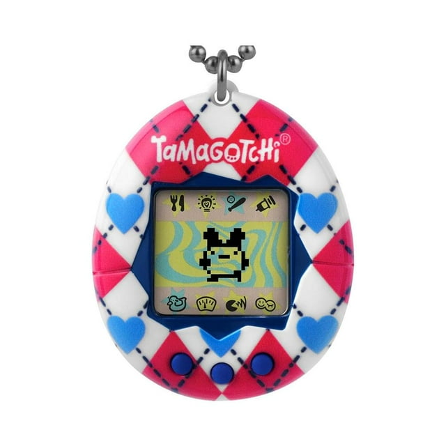 Mascota electrónica Tamagotchi Original Argyle Heart P2 Bandai