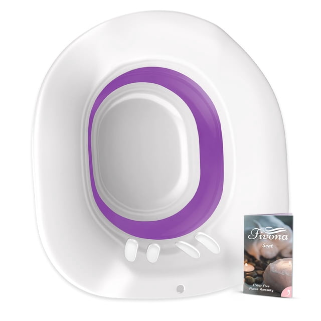 Sitz Bath FIVONA para el cuidado de las hemorroides después del parto en el asiento del inodoro