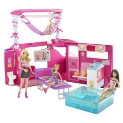 camping barbie walmart