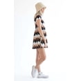 thumbnail image 4 of Ragstock Pleated Polo Plaid Mini Dress, 4 of 4