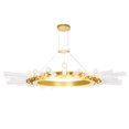 thumbnail image 1 of CWI Lighting 28 Light Chandelier with Satin Gold finish, 1 of 2