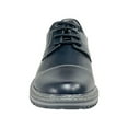 thumbnail image 5 of Freeman Jason Black Casual Shoes for Men - Round Toe, Faux Leather, Dress Shoes for Men, Size M08, 5 of 7