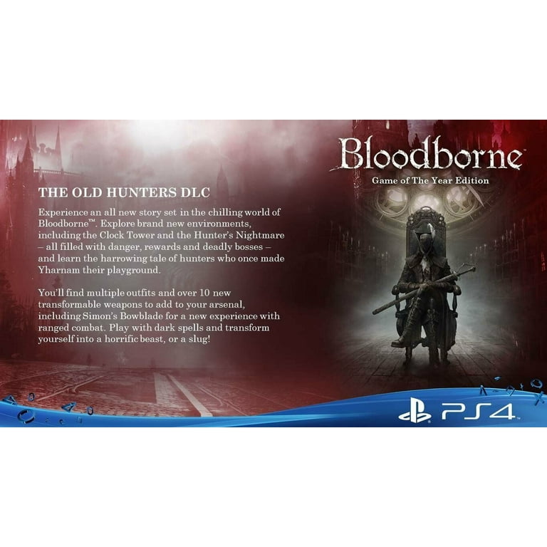 Bloodborne Old Hunters Edition Sony Playstation PS4 From Japan